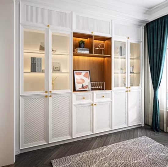 Bookshelf Combination Shelf Open Customized Dining Room Large Wine Cabinet